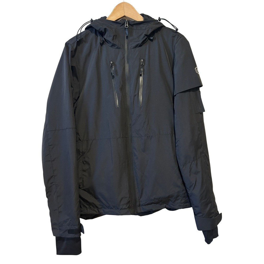 Wear Graphene Gamma Heated Jacket Mens S Womens M Black Waterproof Hood Techwear